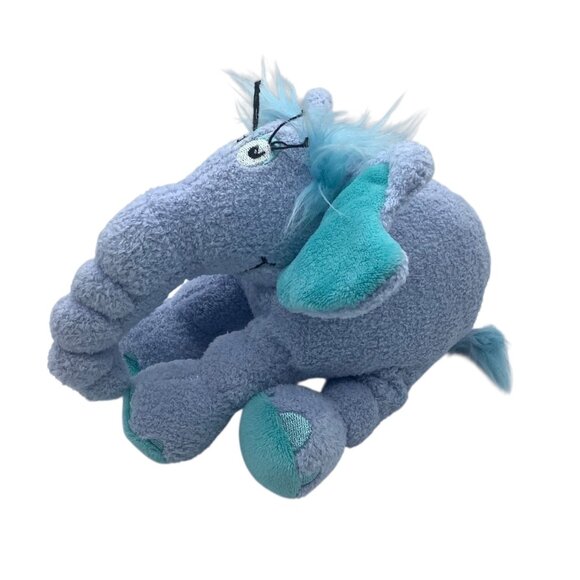 Vtg 2002 Dr. Seuss Horton Plush Soft Toy Elephant 8" Manhattan Toy Company 6"x7" - Picture 3 of 7